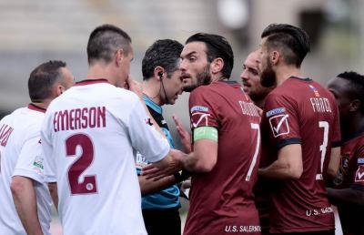 Salernitana al lavoro per l'Ascoli. Sono tre i granata ad accusare problemi