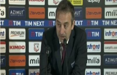 Carpi-Empoli 1-0, Giampaolo: “Avevano detto che non avremmo lottato...”