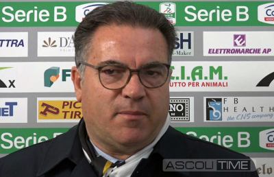 Ascoli-Salernitana 2-2, la voce dell'ad Cardinaletti post gara