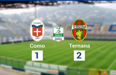 Como-Ternana 1-2, lariani matematicamente retrocessi in Lega Pro