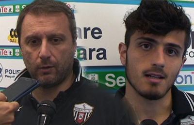 Ascoli Picchio, le voci di Mangia e Carpani dopo il ko di Novara