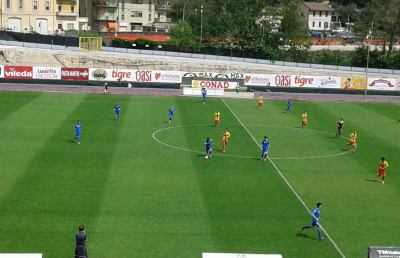 Monticelli-Giulianova 2-3, per i biancazzurri playout al “Del Duca” con l'Isernia
