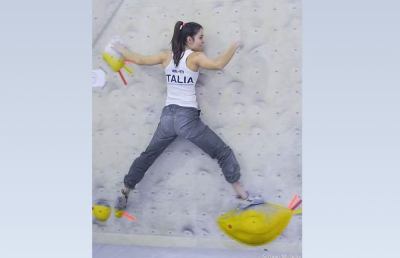 Arrampicata sportiva, l'ascolana Giuseppetti scala le vette europee