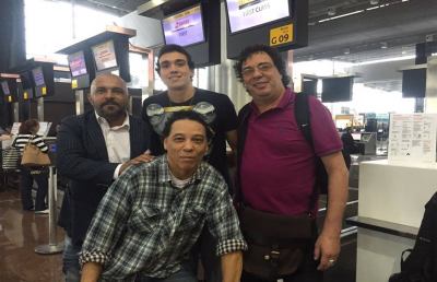 Ascoli, Casagrande già in volo verso l'Italia. Tifosi in fervida attesa