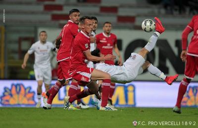 Perugia-Pro Vercelli 1-2, Mustacchio e Ardizzone mettono in ghiaccio la salvezza