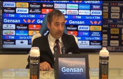 Empoli, Giampaolo lascia da eroe: ''Che soddisfazione il decimo posto''
