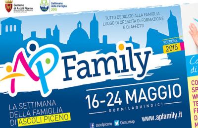Ascoli Piceno, torna per il 7° anno la settimana dedicata alla famiglia