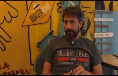 Maurizio e Simone Ganz, padre e figlio camerieri per una sera...