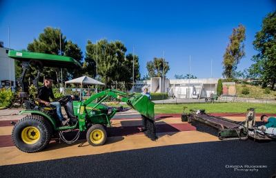 San Benedetto, in corso il rifacimento della pista d’atletica