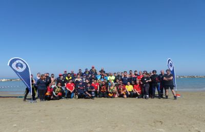 Cupra Marittima, esercitazione marina e terrestre della Protezione Civile