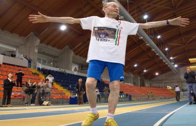 Atletica, Giuseppe Ottaviani festeggia 100 anni con cinque record mondiali