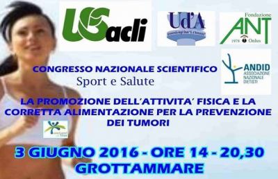 Grottammare: congresso su sport, alimentazione e prevenzione dei tumori