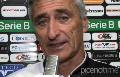 Pro Vercelli-Cagliari 1-2, le voci di Foscarini e Rastelli post gara