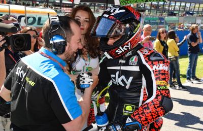 Gran Premio d'Italia, Fenati tradito da un problema tecnico. Vince Binder