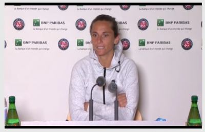 Momento di crisi per Roberta Vinci: ''Molto male, ho bisogno di staccare''