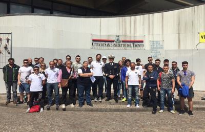 San Benedetto, giornata sicurezza balneazione con comandante Pappacena