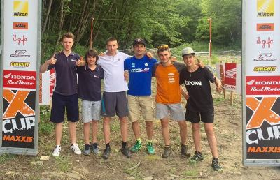 Gara impegnativa a Firenzuola per il Team Italia Enduro
