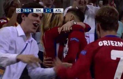 Ferreira Carrasco, un gol al bacio per la bellissima Noemi