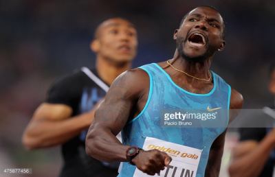 Golden Gala, Justin Gatlin vince i 100 metri ma non convince
