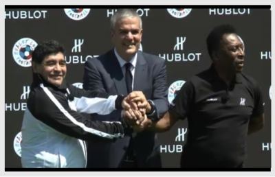 Pace tra i più grandi di sempre, Maradona e Pelè uniti per Euro 2016