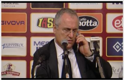 La Salernitana resta in B, Lotito show con chiamata in conferenza stampa