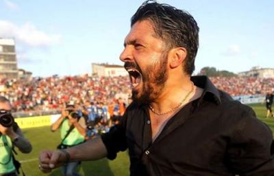 Pisa, Gattuso show in sala stampa: “Striscione 'Mai una gioia'? Devo bruciarlo”