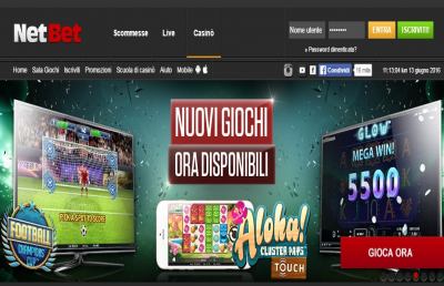 Netbet.it, casinò e scommesse sportive online per tutti 