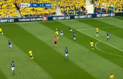 Italia-Svezia 1-0, azzurri agli ottavi di finale. Tutti i numeri del match