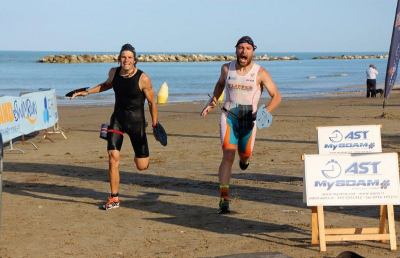 Flipper Eiffel Ascoli, successo per la gara di SwimRun a Cupra Marittima