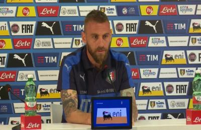 Italia, De Rossi: “Critiche? C'è chi non distingue il pallone da una noce di cocco”