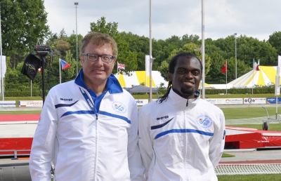 Asa Ascoli, Koutiki e Ficerai a cerimonia consegna bandiere olimpiche