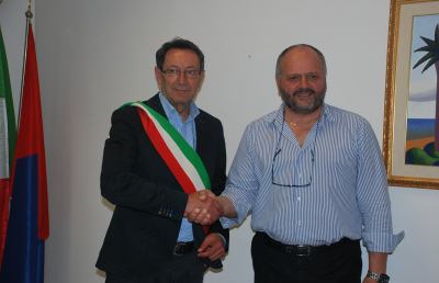 San Benedetto, passaggio ufficiale di consegne tra Gaspari e Piunti