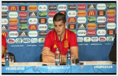 Morata alla vigilia di Italia-Spagna: ''Grazie Juve ma devo guardare avanti''