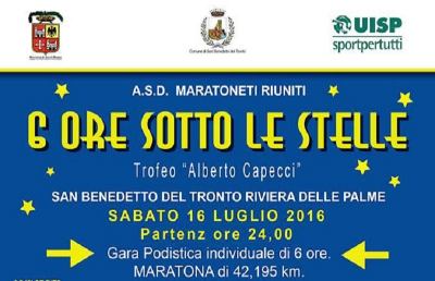 San Benedetto, tutto pronto per la ''6 ore sotto le stelle – Trofeo Alberto Capecci''