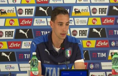 Italia, De Sciglio pre Germania: ''Grazie Conte. Che scuola la BBC!''