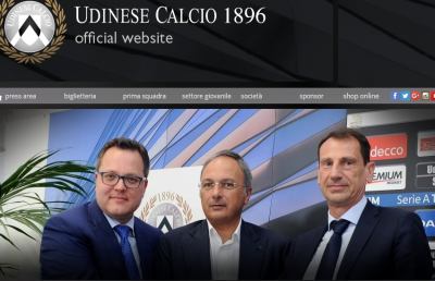 Udinese, presentato nuovo ds Bonato. Soldati: “Ringrazio Giaretta per quanto fatto”