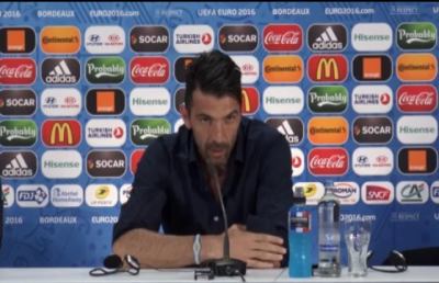 Italia-Germania, Buffon: ''Neuer ora è più forte di me, ma so chi sono io''