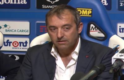 Giampaolo: ''Sampdoria prima a cercarmi, ho già allenato Quagliarella''