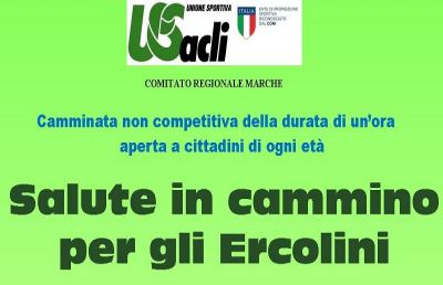 San Benedetto del Tronto, arriva ''Salute in cammino per gli Ercolini''