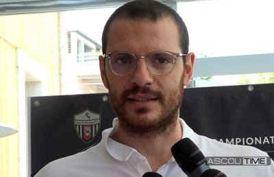 Ascoli, Giorgi: “Abbiamo una Società seria, puntiamo ad una grandissima stagione”