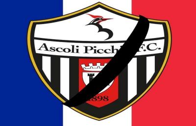 Attentato Nizza, l'Ascoli Picchio esprime solidarietà al popolo francese