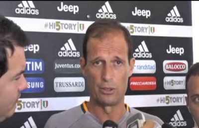 Allegri crede ancora in Zaza: ''Ha giocato meno ma è importante''