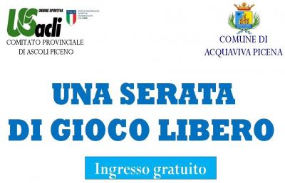 Acquaviva Picena, entra nel vivo il progetto “Feste del gioco libero”