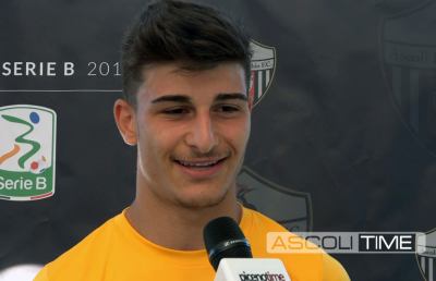 Ascoli, Orsolini: “Non temo la responsabilità, penso solamente a lavorare”