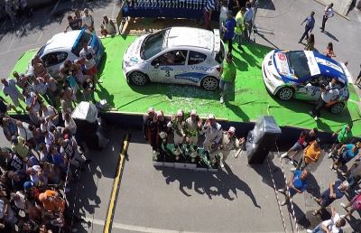 Il Rally del Tirreno a Bergantino–Di Vincenzo su Peugeot 207
