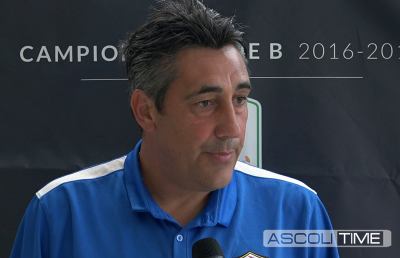 Ascoli, Aglietti pre Lecce: “Augustyn dall'inizio, Cacia ha problemi alla caviglia”