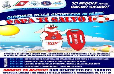 San Benedetto, appuntamento con la manifestazione ''Papà ti salvo io''