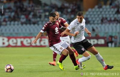 Tim Cup 3° turno: Pro Vercelli ko nel derby piemontese, colpaccio Spezia ad Udine