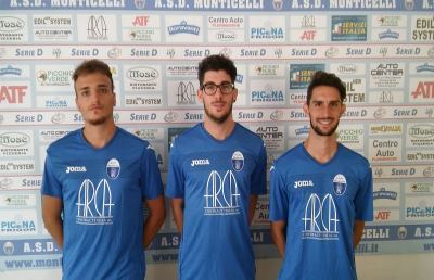  Monticelli, ufficializzati altri due rinforzi. Confermato il terzino Vallorani