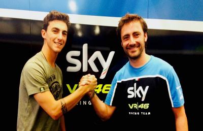 Sky Racing Team VR46, è Bagnaia il sostituto di Fenati in Moto2